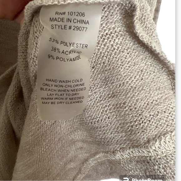 Soft Surroundings Valentina Zip Sweater - Picture 9 of 10